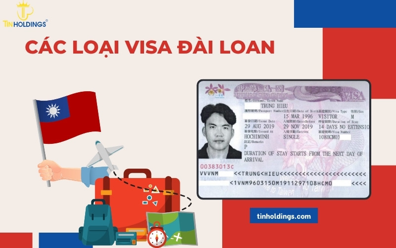 Các loại visa Đài Loan