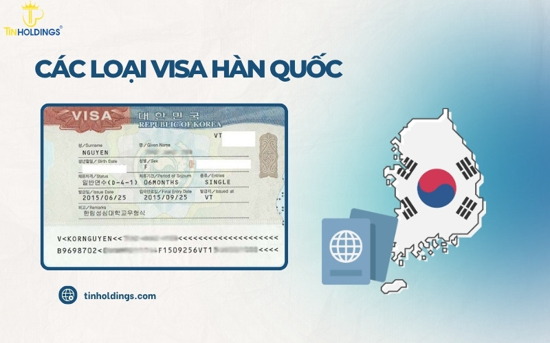 Các loại visa Hàn Quốc