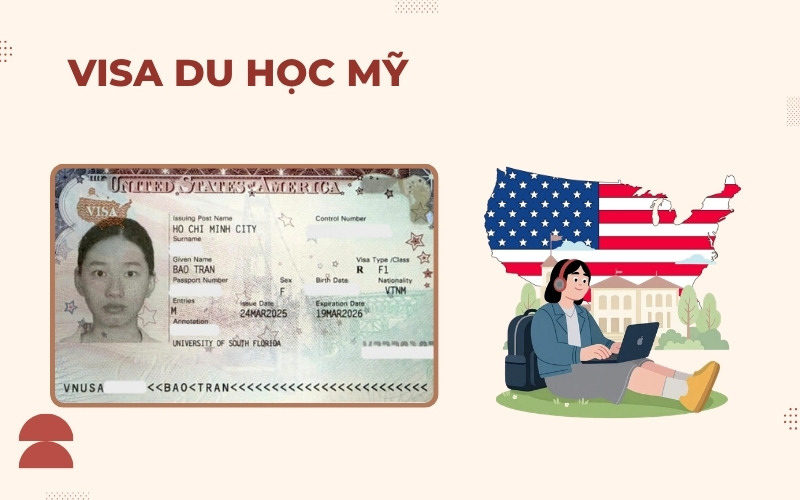 Các loại visa Mỹ du học