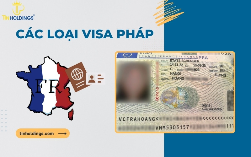 Các loại visa Pháp