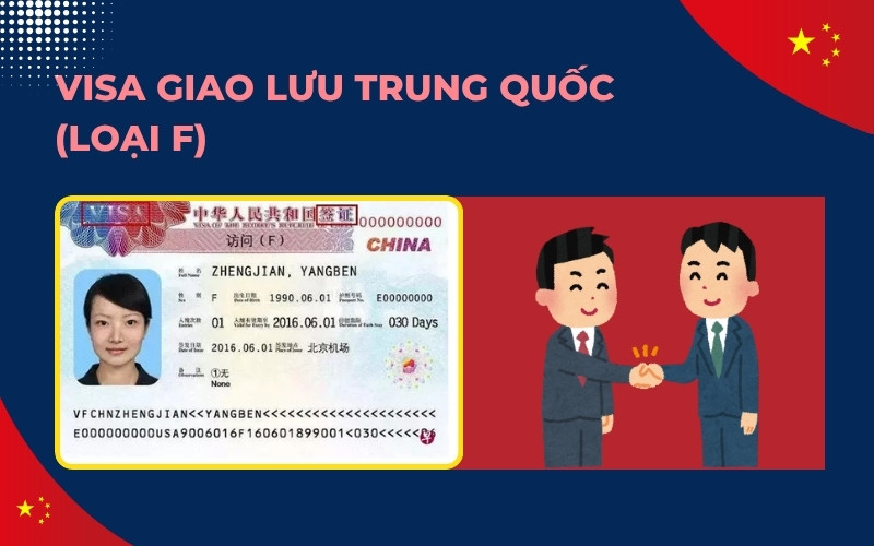 Các loại visa Trung Quốc giao lưu