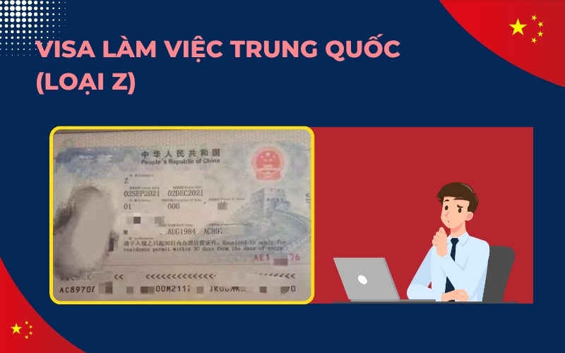 Các loại visa Trung Quốc làm việc