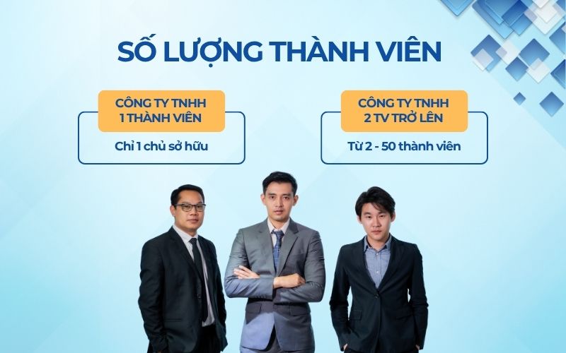 Số lượng thành viên công ty TNHH