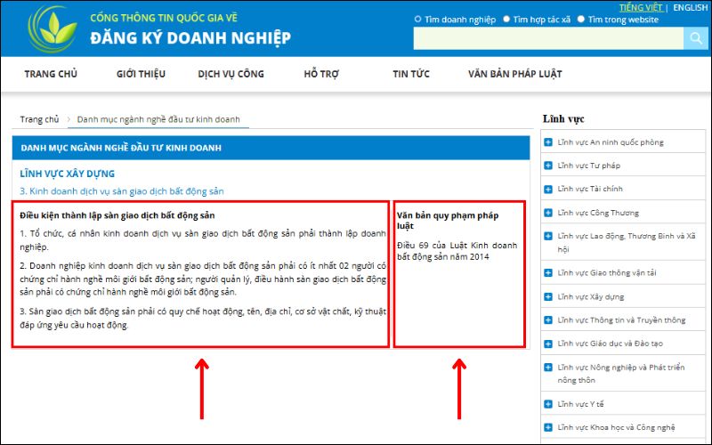 hiển thị kết quả tìm kiếm