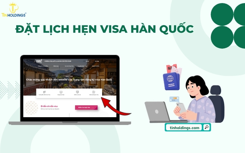 Đặt lịch hẹn visa Hàn Quốc