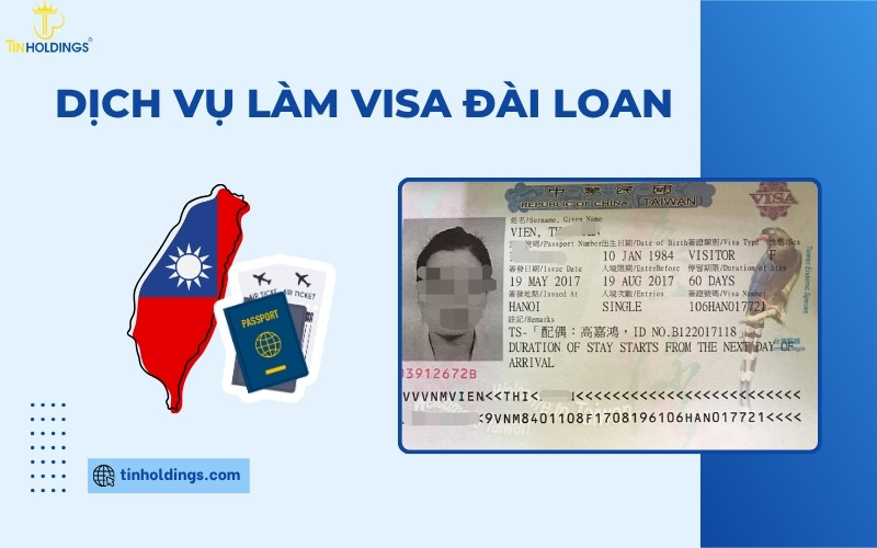 Dịch vụ làm visa Đài Loan