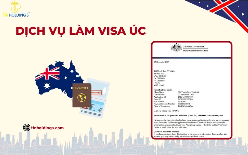 Dịch vụ làm visa Úc