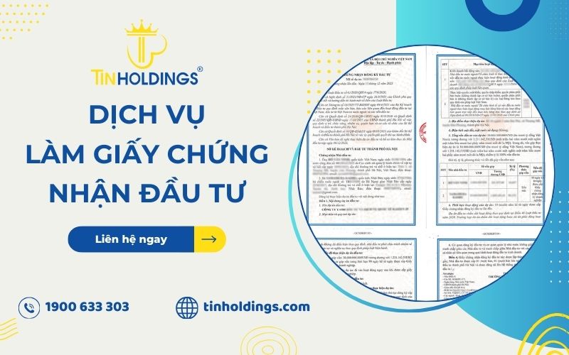Dịch vụ làm Giấy chứng nhận đầu tư trọn gói
