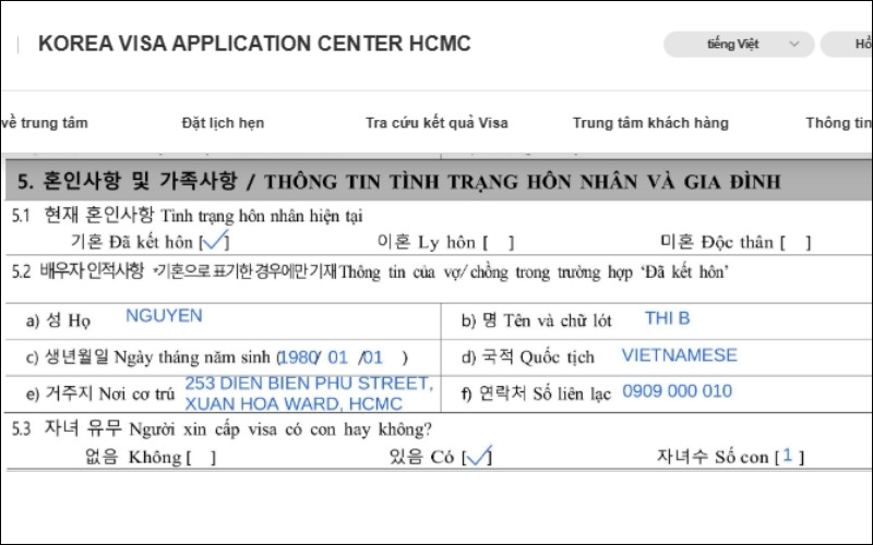 Tình trạng hôn nhân