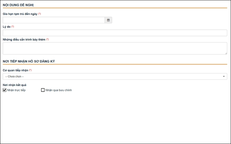 Tiếp tục điền