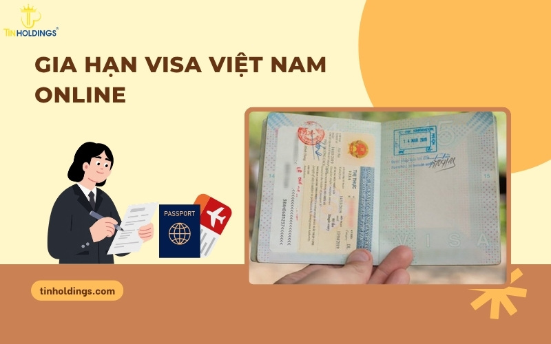 Gia hạn visa Việt Nam online
