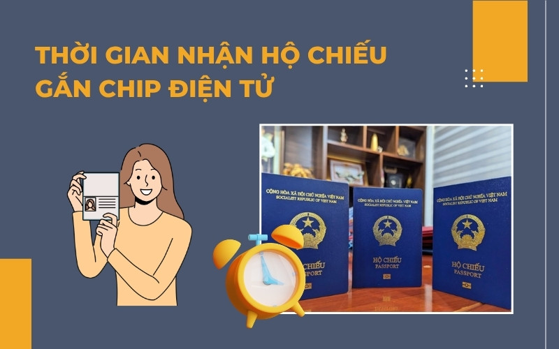 Thời gian hộ chiếu gắn chip