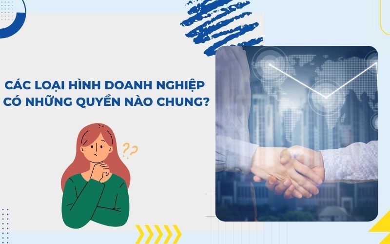 Các loại hình doanh nghiệp có những quyền nào chung?