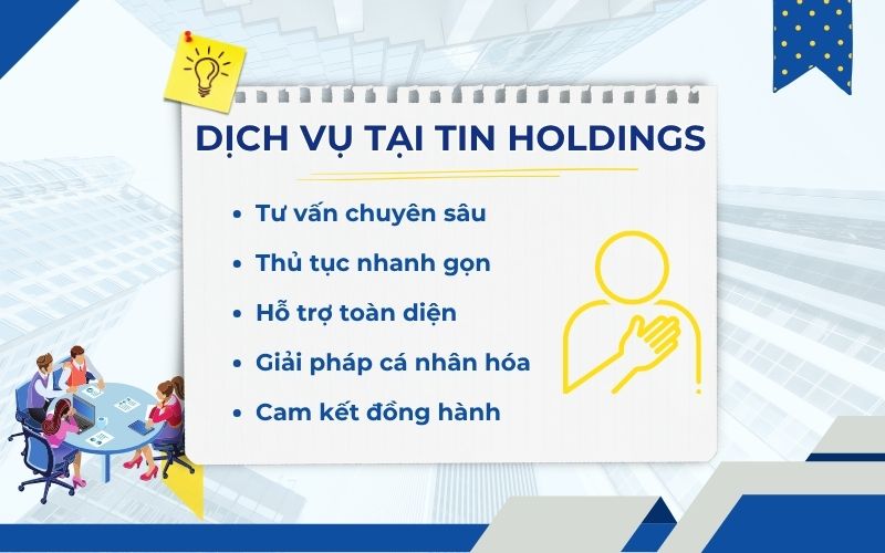 Dịch vụ đăng ký thành lập chi nhánh công ty tại TIN Holdings