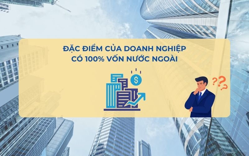 Đặc điểm doanh nghiệp thành lập 100% vốn nước ngoài