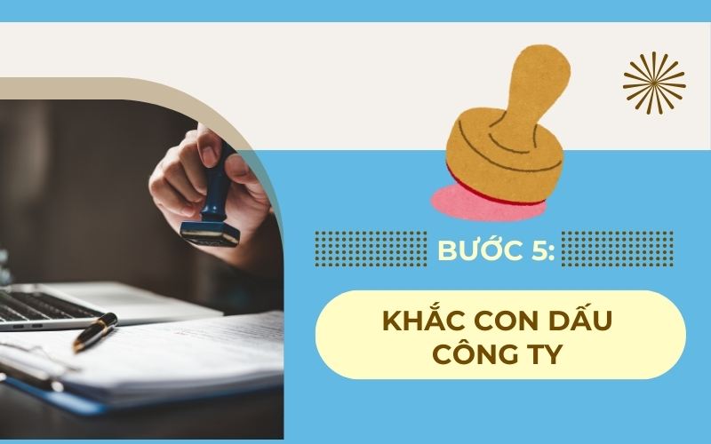 Khắc con dấu công ty