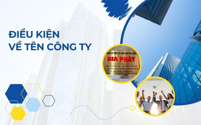 Điều kiện đặt tên công ty TNHH 2 thành viên trở lên