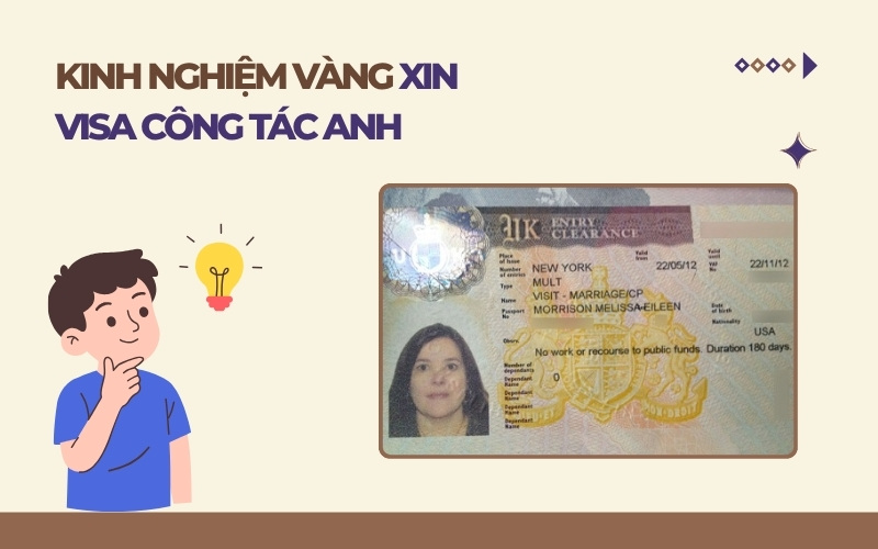 Kinh nghiệm xin visa công tác