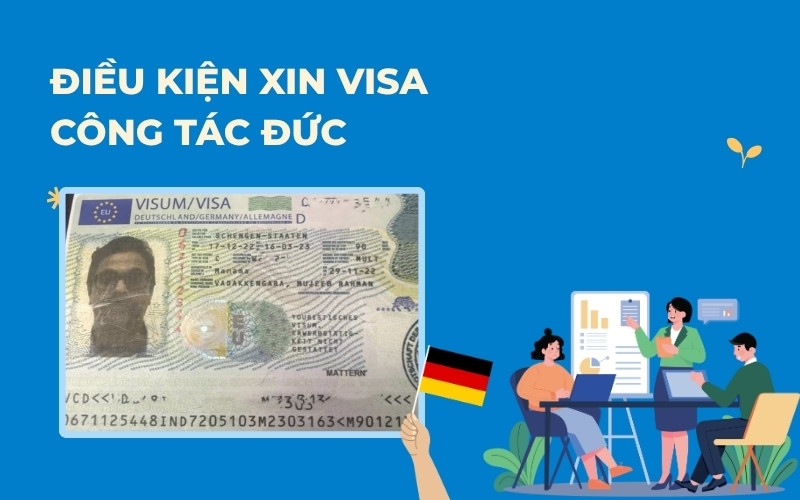 Điều kiện xin visa Đức công tác