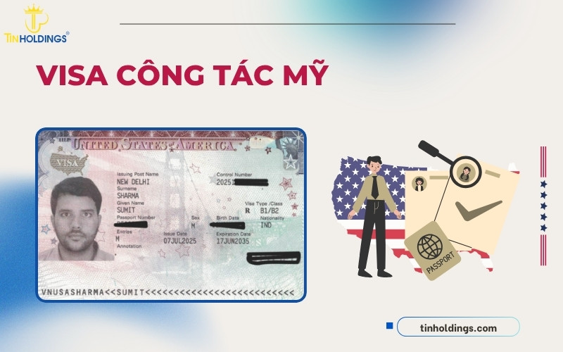 Visa công tác Mỹ