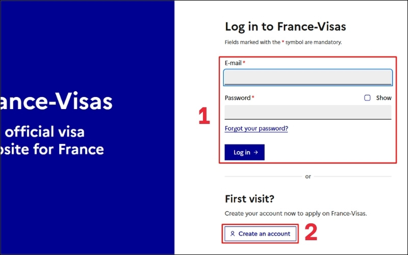 Đăng nhập tài khoản
