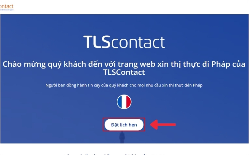 Đặt lịch hẹn visa công tác Pháp