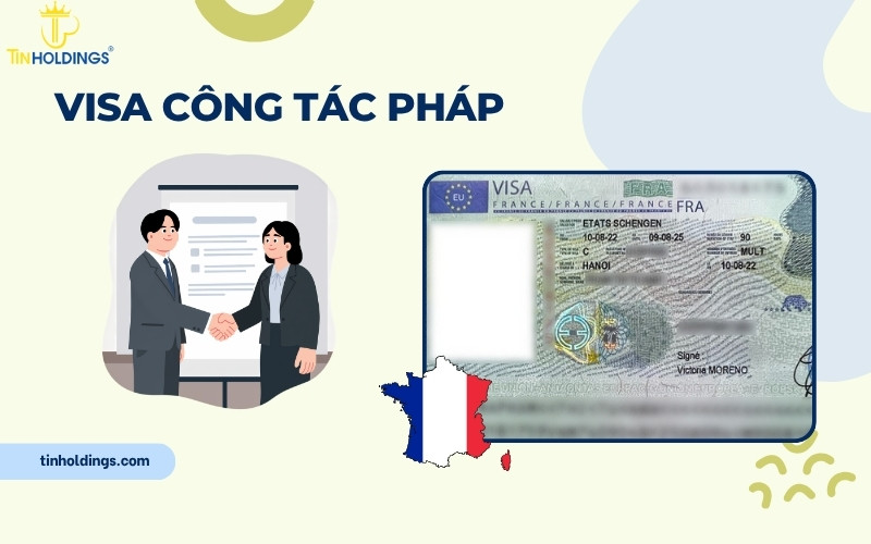 Visa công tác Pháp