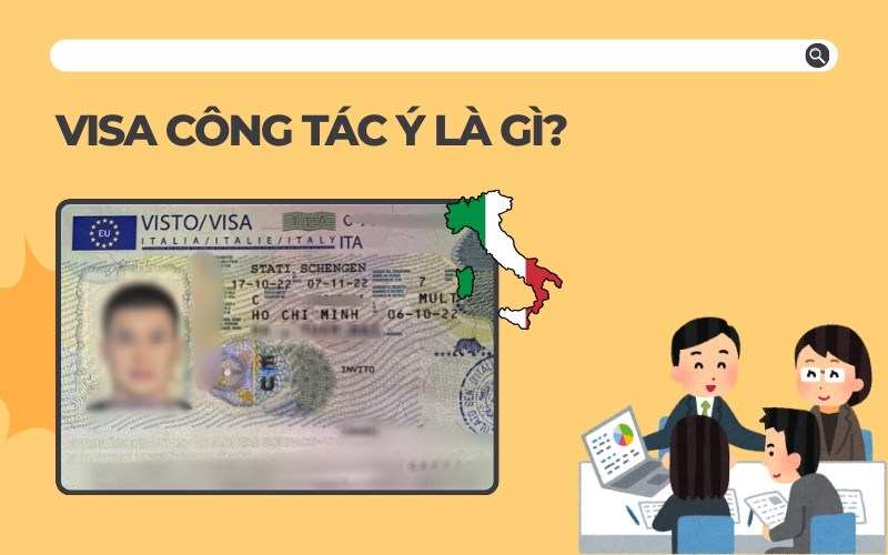 Visa công tác Ý là gì