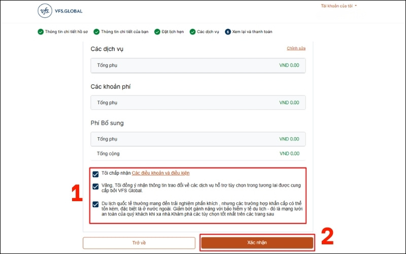 Kiểm tra thông tin