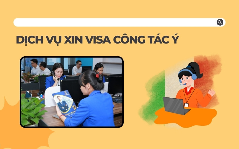 Dịch vụ xin visa công tác Ý