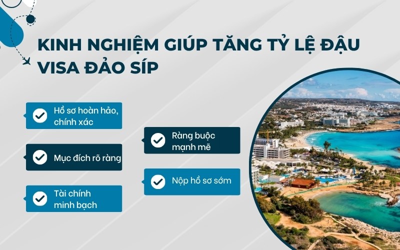 Kinh nghiệm xin visa Đảo Síp