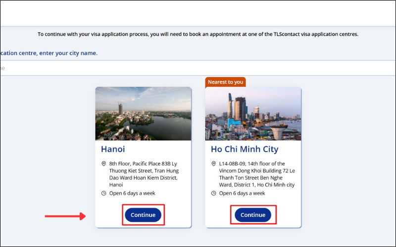 Địa điểm visa du lịch Pháp