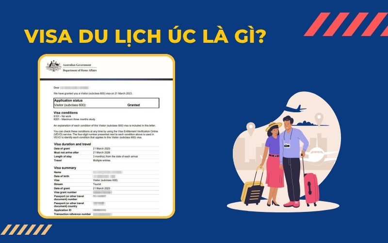 Visa du lịch Úc là gì