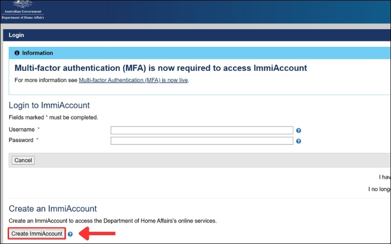 Truy cập visa du lịch Úc
