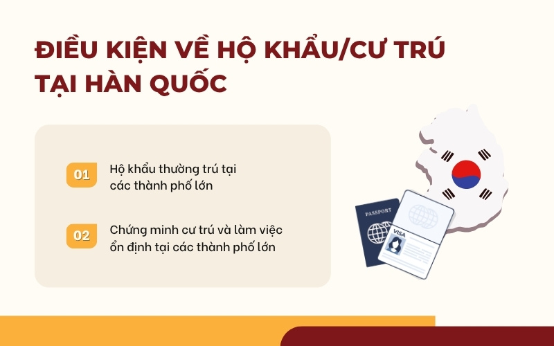 Điều kiện về hộ khẩu