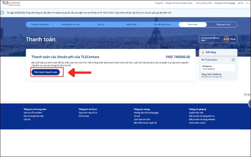 Thanh toán visa Monaco