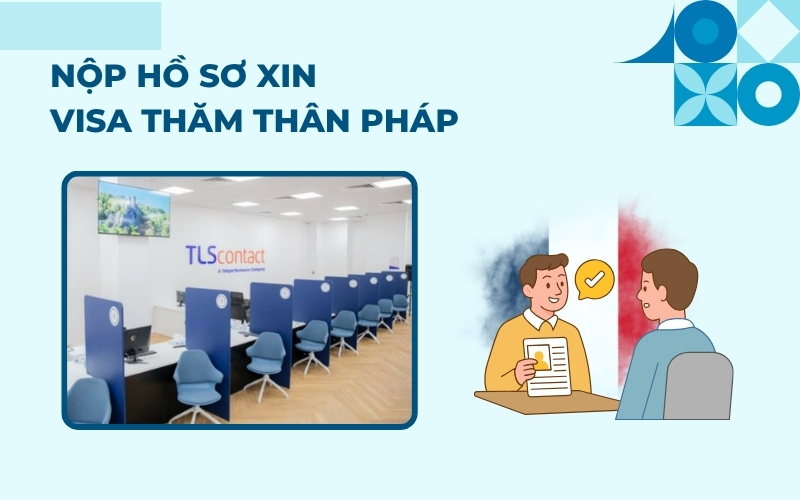 Nộp hồ sơ visa thăm thân Pháp