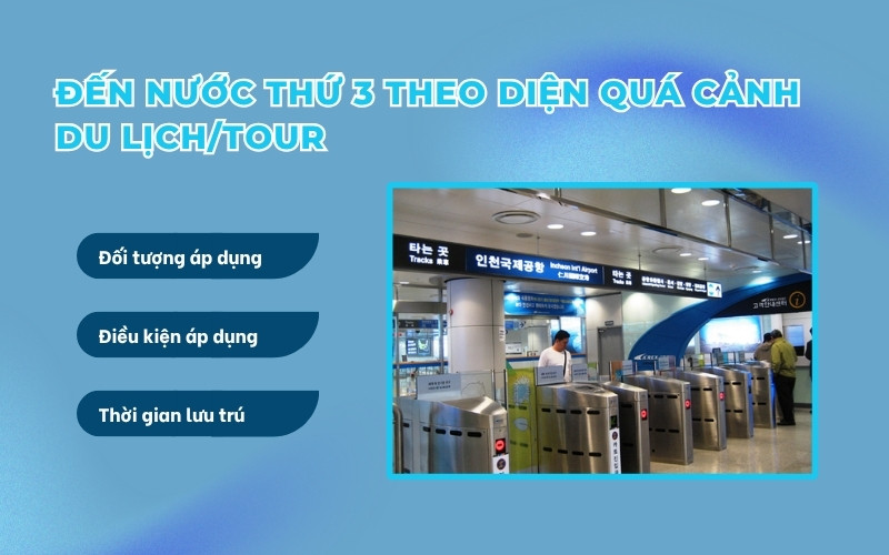 Trường hợp xin visa transit