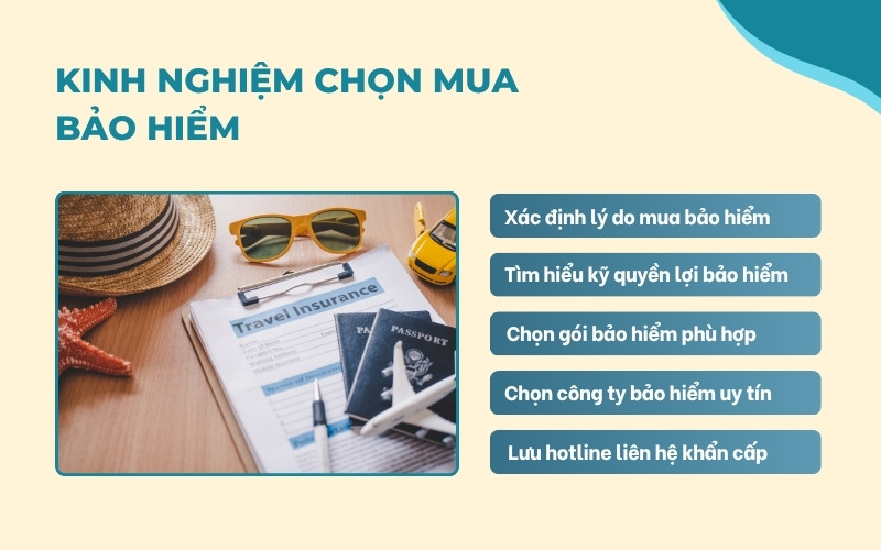 Kinh nghiệm mua bảo hiểm du lịch