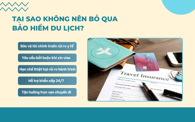Không nên bỏ qua bảo hiểm du lịch
