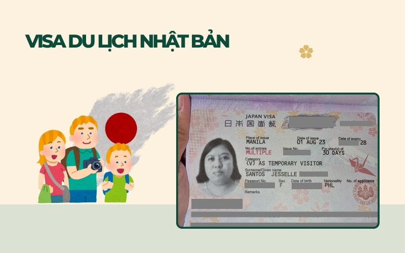 Các loại visa Nhật Bản du lịch