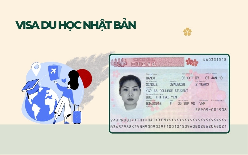 Các loại visa Nhật Bản du học