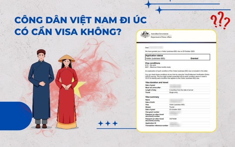 Người Việt đi Úc cần visa không