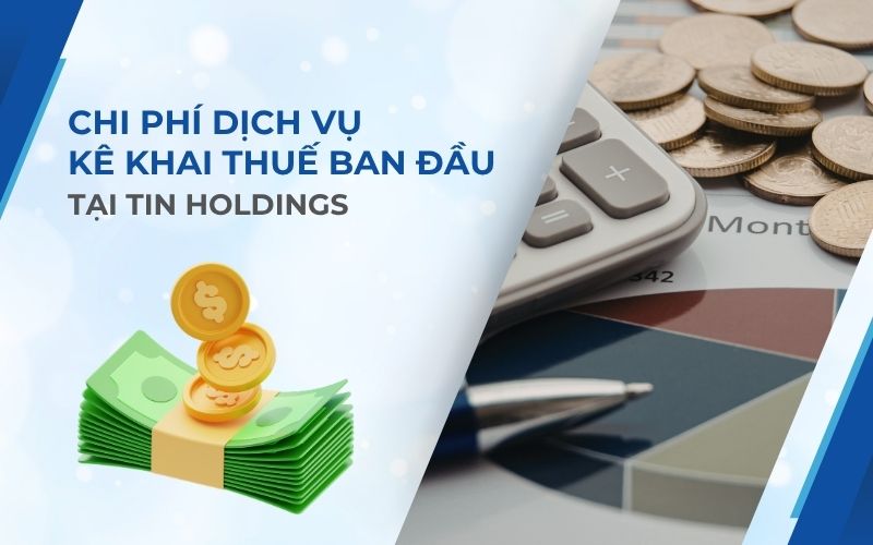 Chi phí dịch vụ kê khai thuế ban đầu tại công ty TIN Holdings