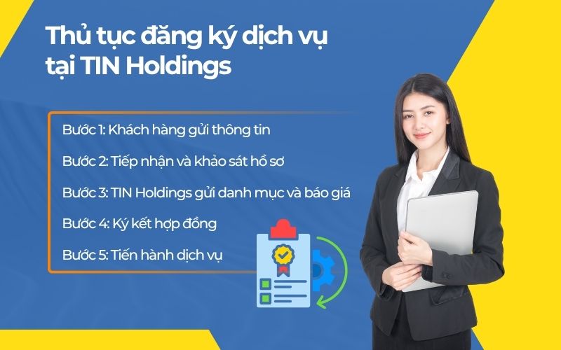 Quy trình đăng ký sử dụng dịch vụ kế toán online