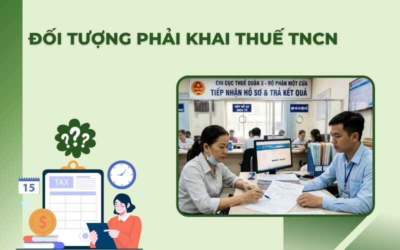 Đới tượng khai thuế