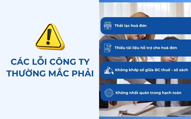 Những sai sót doanh nghiệp thường mắc phải