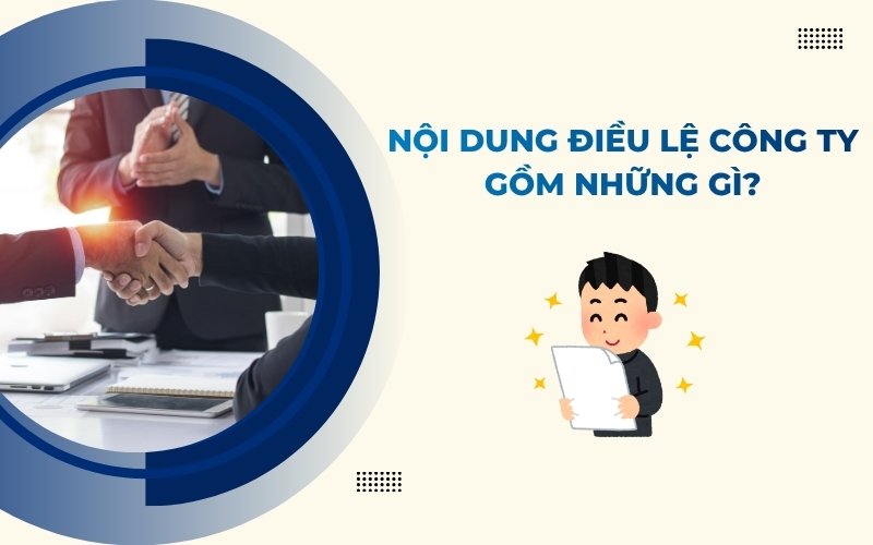 Nội dung của điều lệ công ty
