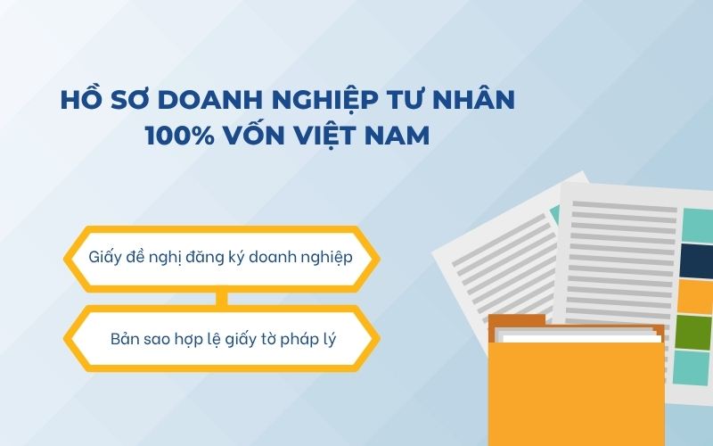 Hồ sơ thành lập doanh nghiệp tư nhân