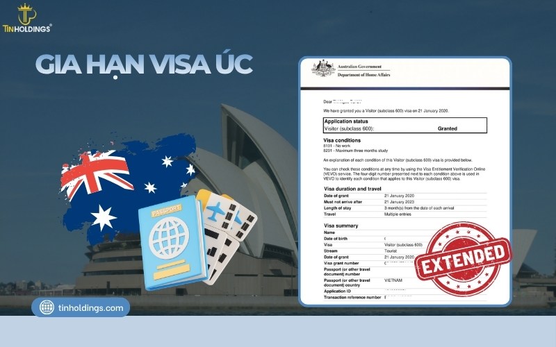 Gia hạn visa Úc